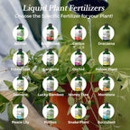 Professional Liquid Philodendron Plant Fertilizer | 3-1-2 Concentrate for House Plants | Multi-Purpose Blend & Gardening Supplies | 8 oz Bottle
