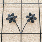 Garden Trellises, 2 Pack Black Metal Coated Rustproof Trellis for Climbing Plants Outdoor, Roses, Vines, Flowers, and Vegetables-19.7×86.7 inches