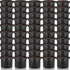 Gardenera Aeration Planters - 50-Pack 2 Gallon Fabric Grow Bags with Handles, Ideal for Seed Starting and Transplanting
