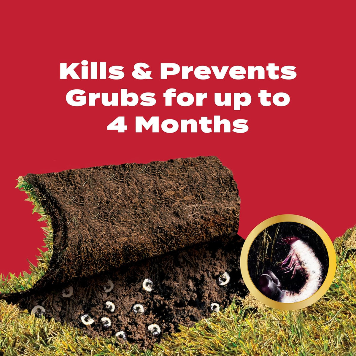Scotts GrubEx1 Season Long Grub Killer Protects Lawns Up to 4 Months, 5,000 sq. ft., 14.35 lbs. (2-Pack)
