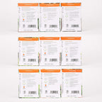Seed Starter Kit – Salad Greens | Non-GMO | Heirloom Seed Packets | Natural Wood Row Markers | Over 100 Square Feet of Salad Greens