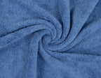 American Soft Linen Premium 3 Piece Towel Set, 1 Bath Towel 1 Hand Towel 1 Washcloth, 600 GSM 100% Cotton Turkish Towels for Bathroom, Electric Blue Towel Set