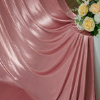10x10 ft Wrinkle Free Rose Gold Sequin Backdrop Curtain for Parties,Thick Not Fall-Off Glitter Backdrop Drapes,2 Panels 5x10ft Shimmer Photo Back Drop Cloth for Wedding Birthday Photography Background