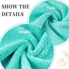 New Microfiber Bath Towel Set, 3 Piece, Oversize, Quick Dry, Lint Free, Includes Body, Hand and Face Towels