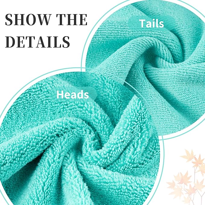 New Microfiber Bath Towel Set, 3 Piece, Oversize, Quick Dry, Lint Free, Includes Body, Hand and Face Towels