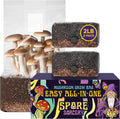 2 LB 2-Pack All-in-One Grow Bag: Up to 32oz of Mushrooms! Nutrient-Enhanced, Injection Port, Just Add Your Own Spores & Grow Like Magic (2 x 2 LB Bags)