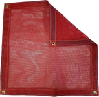 16 Ft. x 20 Ft. Red 10 Oz. Vinyl Coated Mesh Tarp