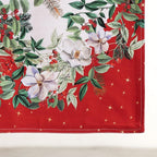 Maison d' Hermine Table Runner 100% Cotton Double Layer Table Runners 72 inches Long for Thanksgiving Christmas Decorations Home Kitchen Dining Party Wedding (Noel, 14.5" x 72")