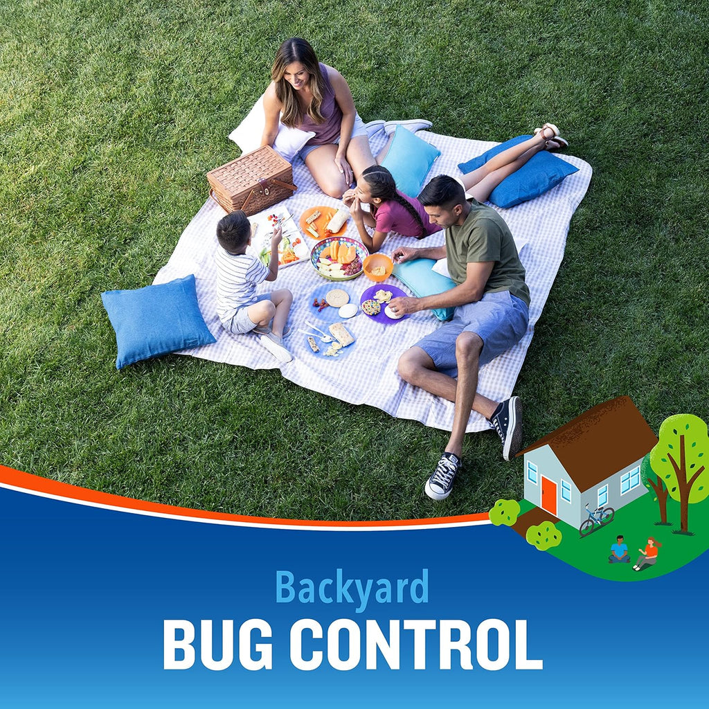 Cutter Backyard Bug Control Spray Concentrate (3 Pack), Kills Mosquitoes, Fleas & Listed Ants, 32 fl Ounce