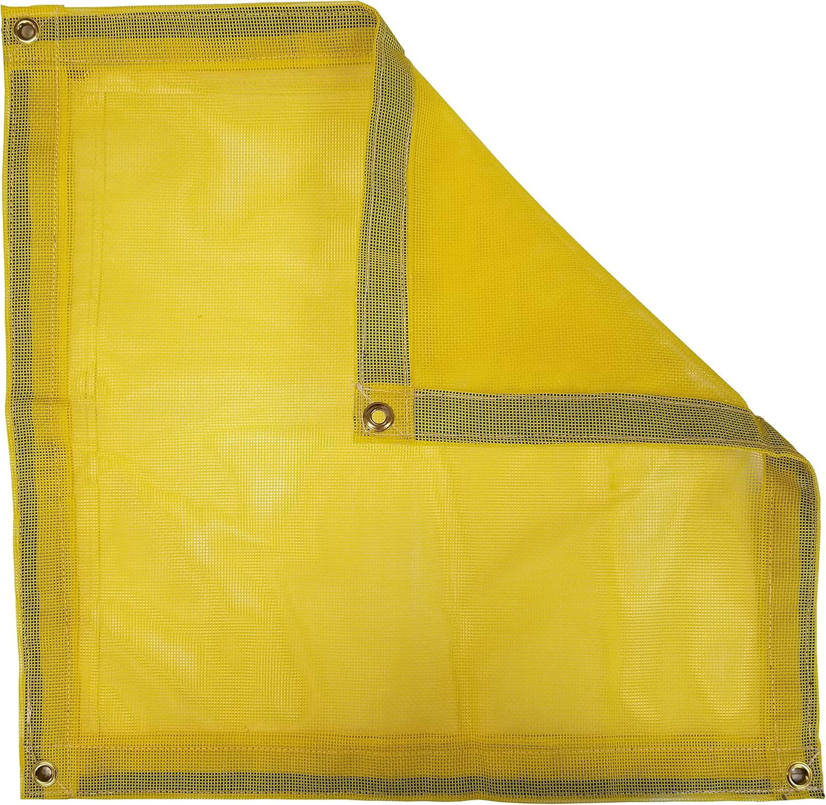12 Ft. x 14 Ft. Yellow 10 Oz. Vinyl Coated Mesh Tarp