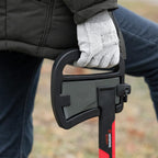 INTERTOOL Splitting Axe for Firewood 28” Maul Wood Splitter Ax Tool for Deeper Cuts, Chopping, Kindling, Camp, Survival - Shock Absorbing MAX Grip Handle, Sheath - HT08-0297