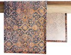 Maison d' Hermine Table Runner 100% Cotton Single Layer Table Runners 48 inches Long for Thanksgiving Christmas Decorations Home Kitchen Dining Party Wedding (Imperfection, 14.5" x 48")