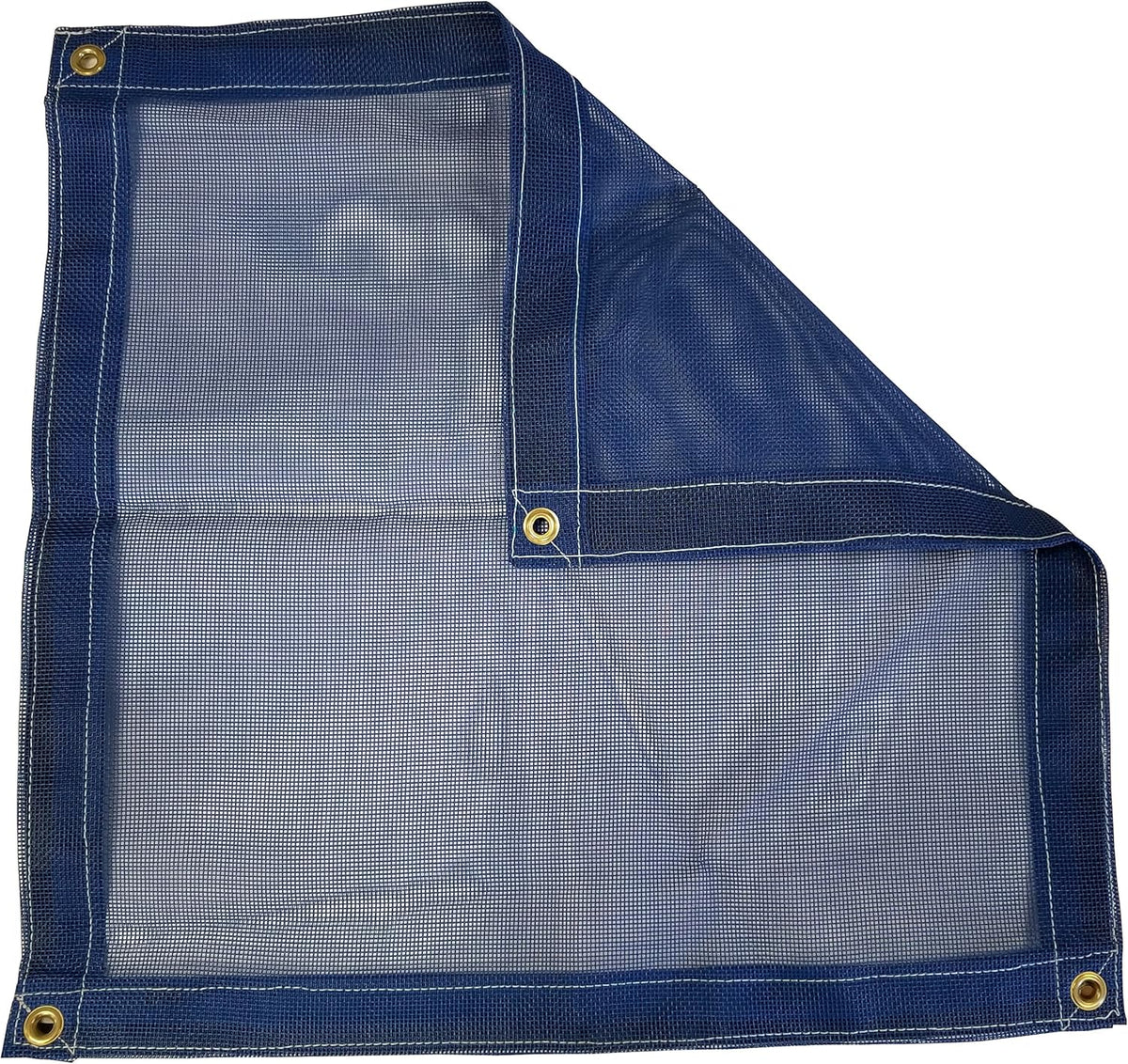 10 Ft. x 46 Ft. Blue 10 Oz. Vinyl Coated Mesh Tarp