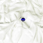 MDS Halloween Chiffon Draping Fabric - 2 Panel, 30" Wide x 100ft Long - Sheer Spooky Arbor & Canopy Drapery for Haunted House Backdrops, Party Ceilings, DIY Costumes & Themed Events - Ivory