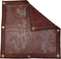 12 Ft. x 26 Ft. Burgundy 10 Oz. Vinyl Coated Mesh Tarp
