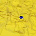 MDS Halloween Chiffon Draping Fabric - 1 Panel, 30" Wide x 20ft Long - Sheer Spooky Arbor & Canopy Drapery for Haunted House Backdrops, Party Ceilings, DIY Costumes & Themed Events - Yellow