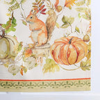Maison d' Hermine Table Runner 100% Cotton Double Layer Table Runners 72 inches Long for Thanksgiving Christmas Decorations Home Kitchen Dining Party Wedding (Pumpkin Passion, 14.5" x 72")