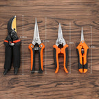 5 pack Garden Pruning Shears Stainless Steel Blades, Handheld Scissors Set with Gardening Gloves,Heavy Duty Garden Bypass Pruning Shears,Tree Trimmers Secateurs, Hand Pruner (Classic)