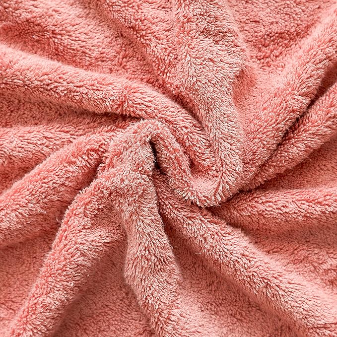 Cotton Paradise 100% Cotton 40x80 Oversized Bath Sheet, Extra Large Turkish Bath Towels for Bathroom, Coral Bathsheet