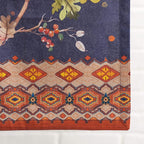 Maison d' Hermine Table Runner 100% Cotton Single Layer Table Runners 90 inches Long for Thanksgiving Christmas Decorations Home Kitchen Dining Party Wedding (Kelim - Infinity, 14.5" x 90")