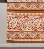 Maison d' Hermine Table Runner 100% Cotton Double Layer Table Runners 108 inches Long for Thanksgiving Christmas Decorations Home Kitchen Dining Party Wedding (Palatial Paisley, 14.5" x 108")