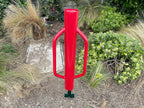 Sandbaggy U & T Post Driver, 30% More Heavier & Sustainable Than Competitors - 15.5 lb Fence Post Driver That Fits up to 2-3/4 inch - 10 Guage Industrial Grade Steel - Red (Pack of 2)