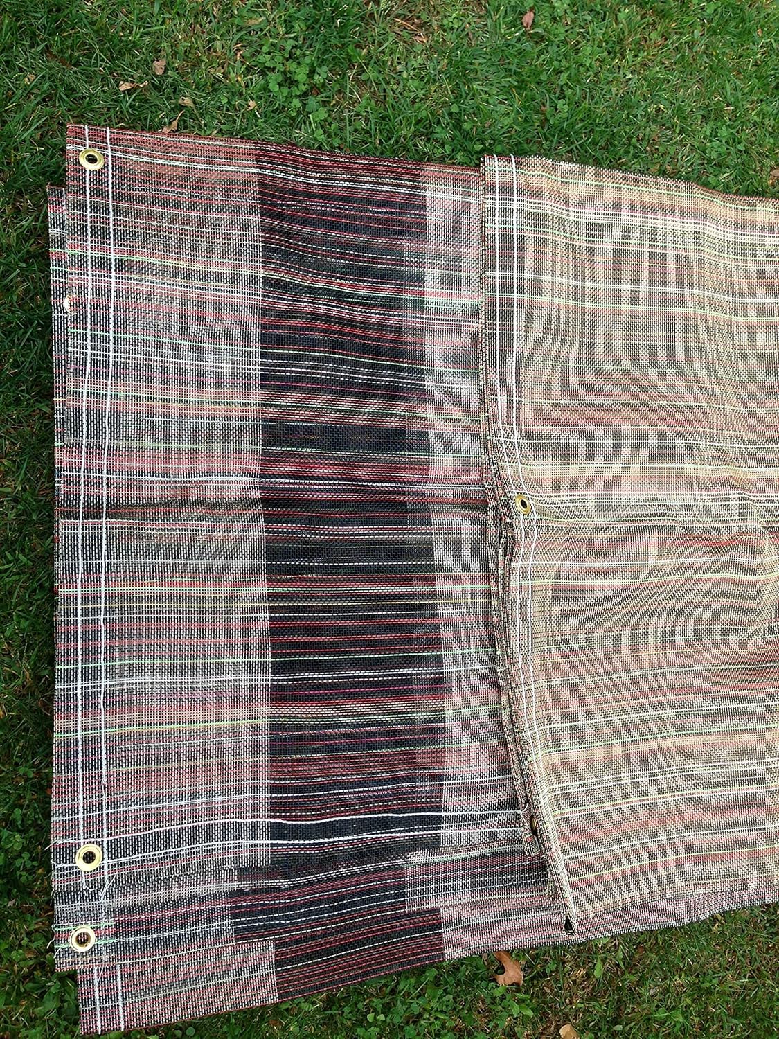 12 Ft. x 18 Ft. Multi-Colored 10 Oz. Vinyl Coated Mesh Tarp