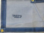 14 Ft. x 24 Ft. Blue 10 Oz. Vinyl Coated Mesh Tarp